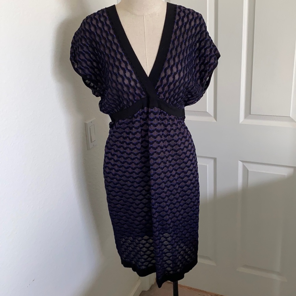 Missoni empire waist dress